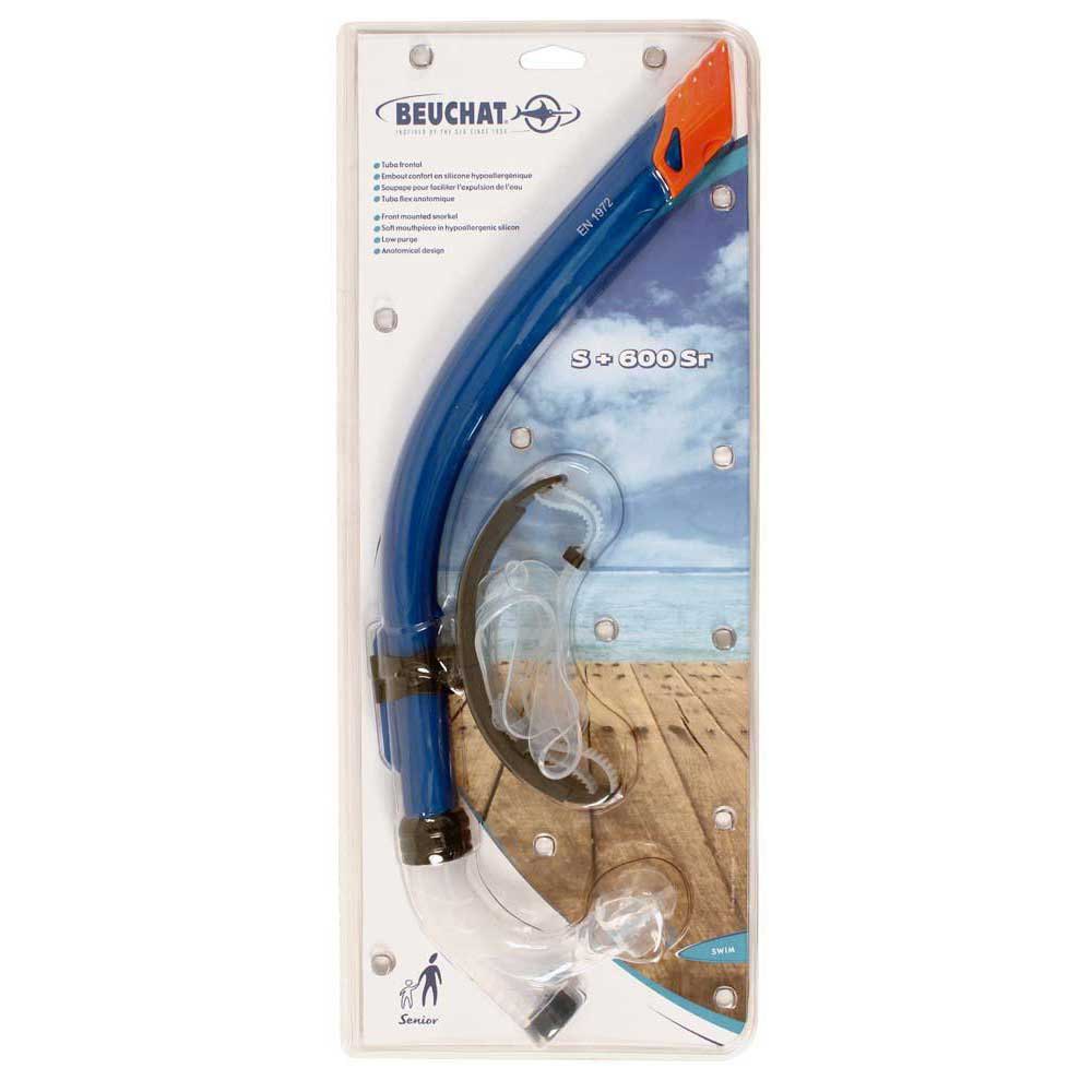 Tuba Frontal De Natation Et Apnée - Embout Silicone, Sangle De Tête - Pour Piscine Et Mer - Entraînement Longueurs